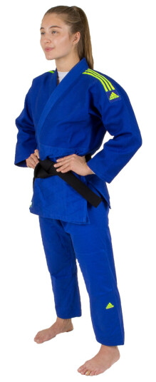 Adidas Judo Judo Uniform Adidas Judo 'Quest J690' Blå Gul