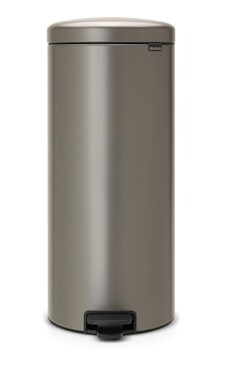 Pedalbøtte newIcon, plastinnerbøtte 30 L Platinum