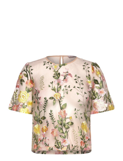 A View Fuschia Blouse Yellow 42