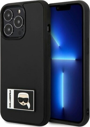 Karl Lagerfeld Ikonik Patch Hardcase til iPhone 13 Pro Max 6,7" Svart