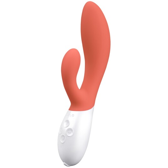 Lelo Ina 3 Dual-Action Rabbitvibrator - Korall Lelo Ina 3 Dual-Action Rabbitvibrator - Korall