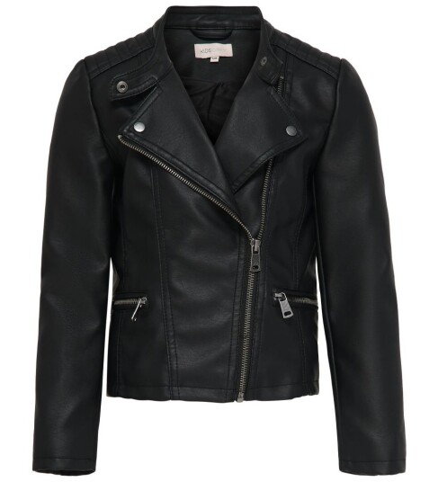 Kids Only Kogfreya Life Faux Leathr Biker Otw Noos Black 152
