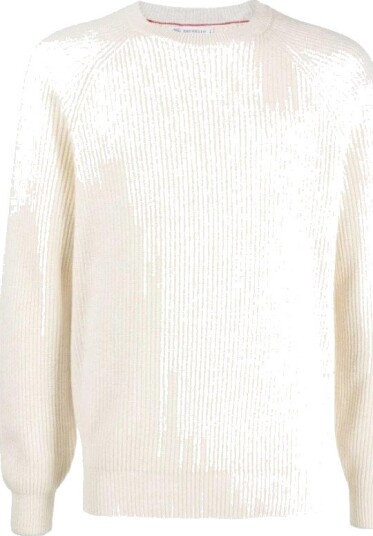 Brunello Cucinelli Herre Strikkevarer Beige L,