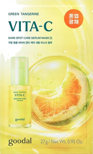 Goodal Green Tangerine Vita C Serum Sheet Mask 30 ml