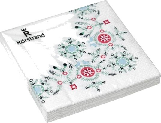 Rörstrand  Swedish Grace Winter serviett 33x33 cm 20 stk