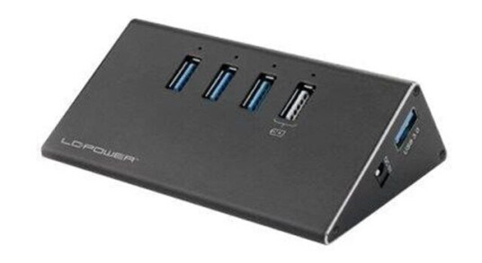 LC Power LC-HUB-ALU-2B-4 - hub - 4 ports USB-hub - 4 porter - Svart LC Power LC-HUB-ALU-2B-4 - hub - 4 ports USB-hub - 4 porter - Svart