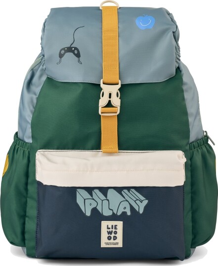 Liewood Johnny School Backpack Blue ONE SIZE Liewood Johnny School Backpack Blue ONE SIZE
