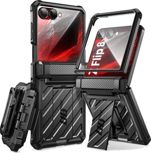 Supcase Unicorn Beetle Pro Mobildeksel til Samsung Galaxy Z Flip 8 - Svart