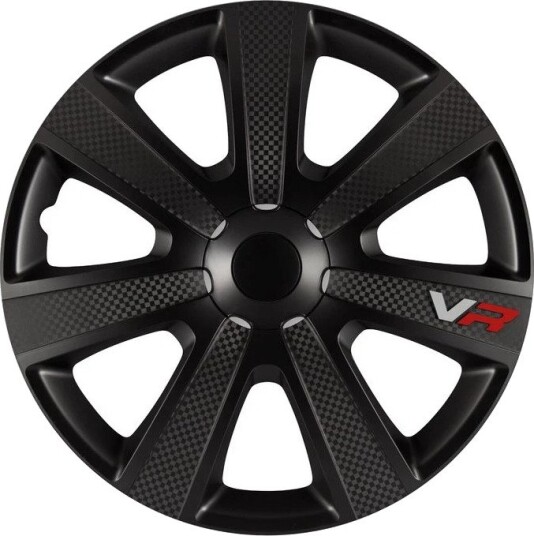 Gorecki VR Carbon 2211113 Hjulkapselsett, svart, 15"
