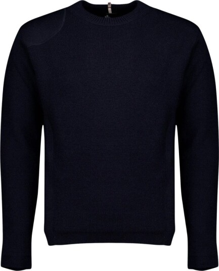 Moncler Herre Strikkevarer Blå XL,