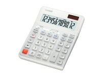 Casio DE-12E-WE, Desktop, Grunnleggende, 12 sifre, Batteri/Solcelle, Hvit Casio DE-12E-WE, Desktop, Grunnleggende, 12 sifre, Batteri/Solcelle, Hvit