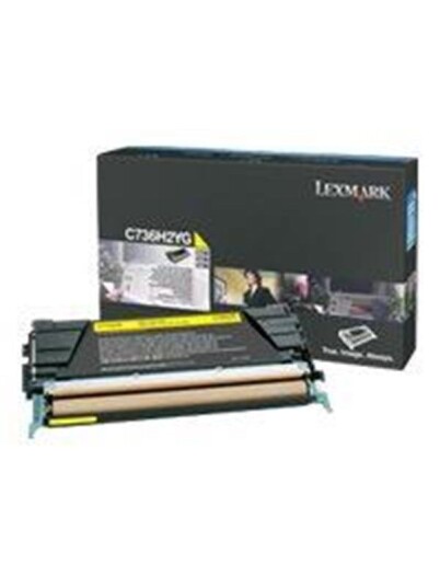 Lexmark - High Yield - yellow - original - toner cartridge - LCCP - Laser toner Yellow