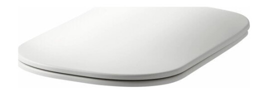 Lavabo Tribeca Toalettsete Med myktlukkende hengsler, Hvit Matt Lavabo Tribeca Toalettsete Med myktlukkende hengsler, Hvit Matt