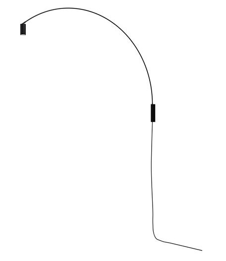 Nemo Fox Vegglampe Sort
