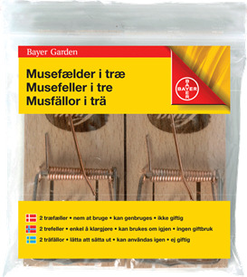 Musefelle i tre 2-pk.