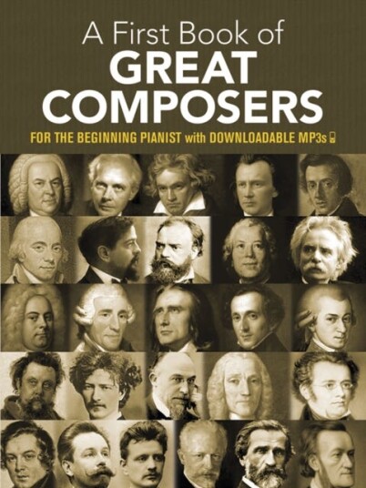 A first book of great composers  By Bach Beethoven Mozart and Others