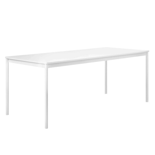 Muuto Base Bord 90x250 cm Laminat Hvit Muuto Base Bord 90x250 cm Laminat Hvit