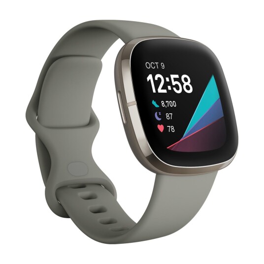 Fitbit Sense Sage Grå/Sølv Fitbit Sense Sage Grå/Sølv