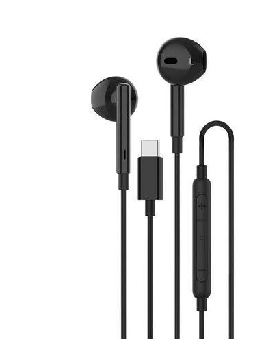 UNISYNK In-Ear Headphones USB-C Black UNISYNK In-Ear Headphones USB-C Black