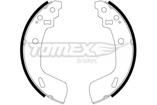 Bremsesko sett TOMEX Brakes TX 23 14