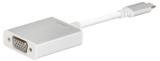 Moshi USB-C til VGA Adapter 1920x1200 Sølv Moshi USB-C til VGA Adapter 1920x1200 Sølv