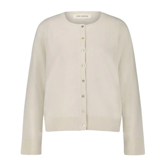 Sofie Schnoor Dame Strikkevarer Beige XS