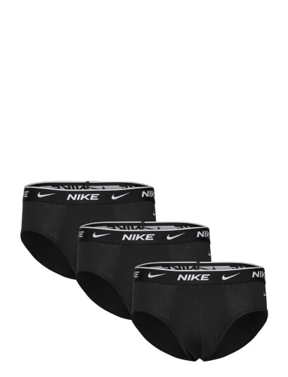 NIKE Underwear Essential Cotton Stretch Brief 3   Black   S