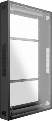 Multibrackets M Pro Series enclosure - low profile - for flat panel - with frame - black - Max - recommended for 46"
