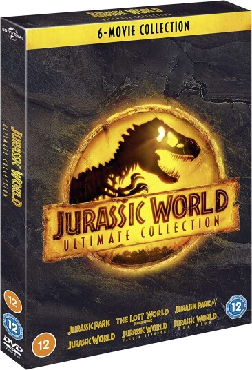 Jurassic Park 13 & Jurassic World 13 DVD Jurassic Park 13 & Jurassic World 13 DVD