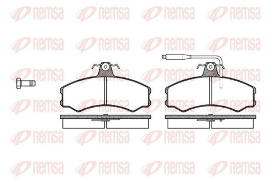 Bremseklosser REMSA 0143.02