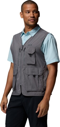 Columbia Silver Ridge Utility Vest Herre Grå M