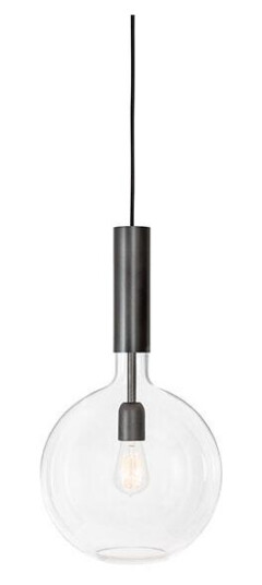 Konsthantverk Rosdala Liten Taklampe - Sortoxid Konsthantverk Rosdala Liten Taklampe - Sortoxid