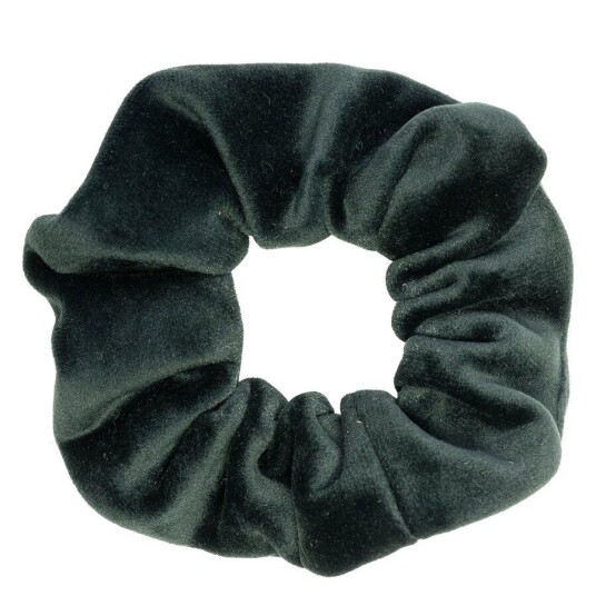 DARK Velvet Scrunchie Pine DARK Velvet Scrunchie Pine