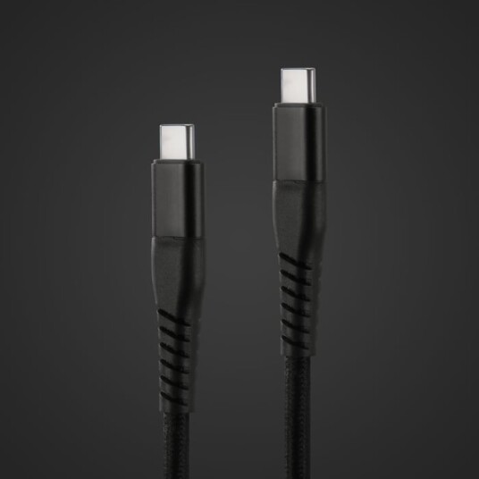 Linocell Premium Kevlar Usb-c 3.2-kabel Svart