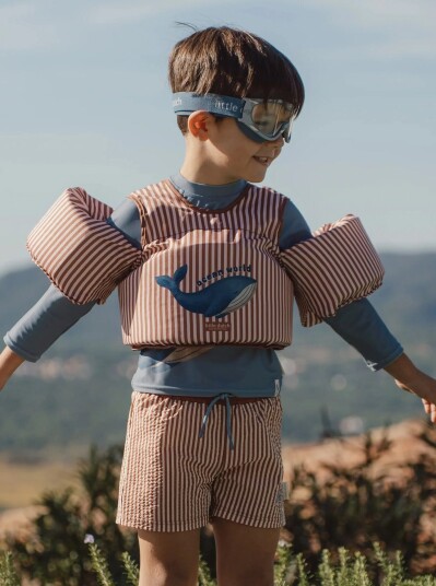 Little Dutch Little Dutch Svømmebælte M. Vinger Ocean World Brown ONE SIZE