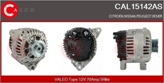CASCO CAL15142AS Dynamo