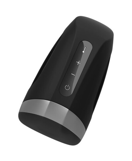 Satisfyer Men Heat Vibration Masturbator - Svart Satisfyer Men Heat Vibration Masturbator - Svart