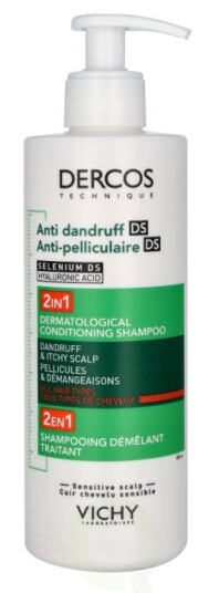 Vichy Dercos 2-i-1 Anti-Flass Sjampo med Hårbalsam 390 ml Vichy Dercos 2-i-1 Anti-Flass Sjampo med Hårbalsam 390 ml