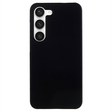 Samsung Galaxy S23+ 5G Gummiert Plastdeksel Svart