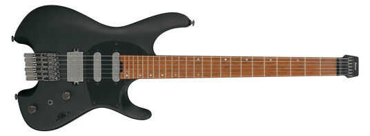 Ibanez Q54 Q Series Headless Guitar Black Flat - Ex Demo
