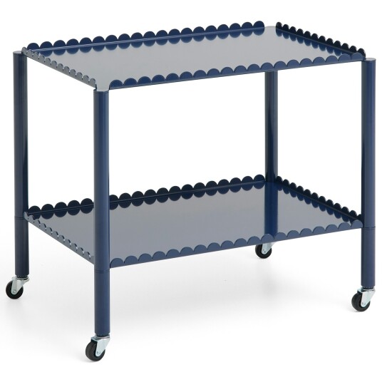 HAY Arcs Trolley Low Steel blue HAY Arcs Trolley Low Steel blue