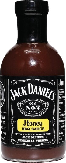Jack Daniel´s BBQ Honey 473 ml Søt og fruktig BBQ saus Jack Daniel´s BBQ Honey 473 ml Søt og fruktig BBQ saus