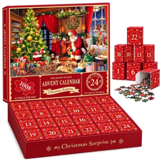 Julekalender   Puslespill 1008 biter   Julekalender 2026