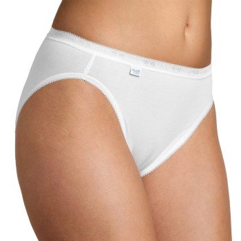 Sloggi Truser Basic Tai Hvit bomull 44 Dame