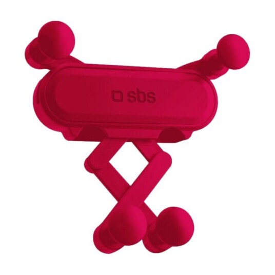 SBS GRAVITY CAR TELEFONHOLDER, RØD