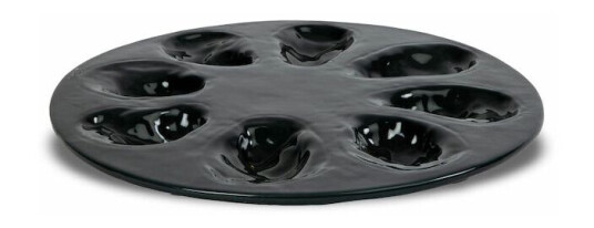 Byon Oyster tallerken Ø27 cm Grå