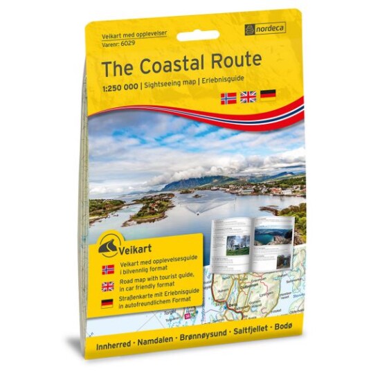 The Coastal Route 1:250 000 m/hefte