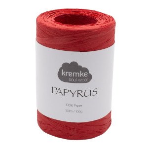 Kremke Soul Wool Papyrus 16 Rød Kremke Soul Wool Papyrus 16 Rød