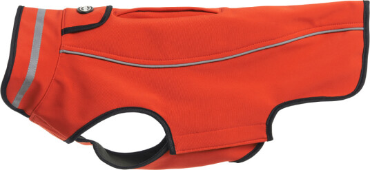 Buster Softshell Hundekle L Rød Chili