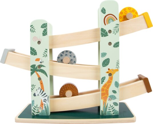 Small Foot Wooden Ball Track Safari 4 pcs.